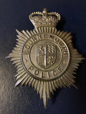 Bournmouth Constabulary Helmet Plate