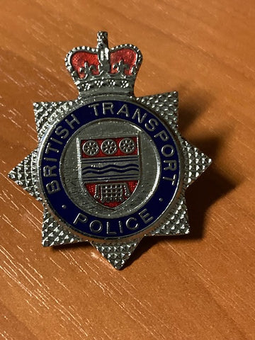 British Transport Police Officer's Cap Badge