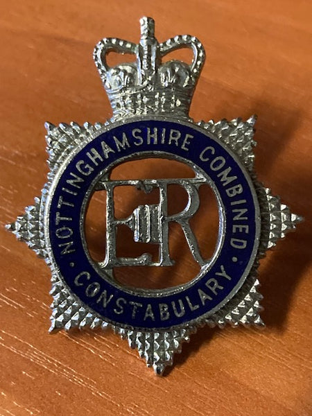 Nottinghamshire Combined Constabulary Cap Badge