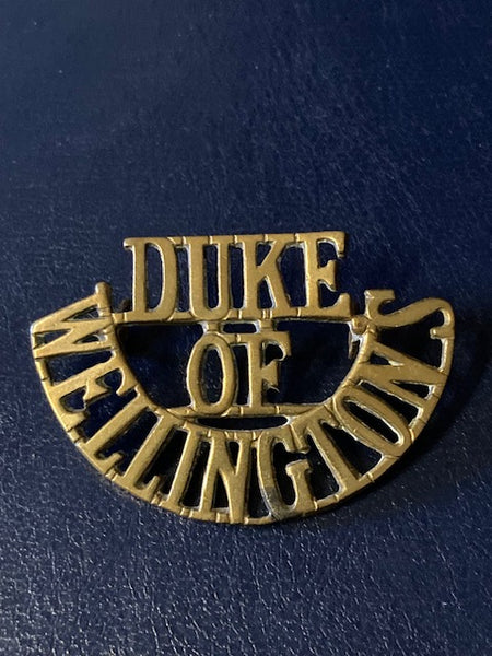 Duke of Wellington Regt Title Badge