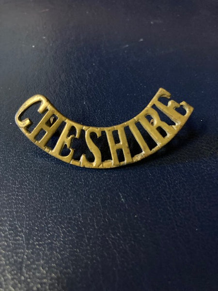 Cheshire Regt Shoulder Title