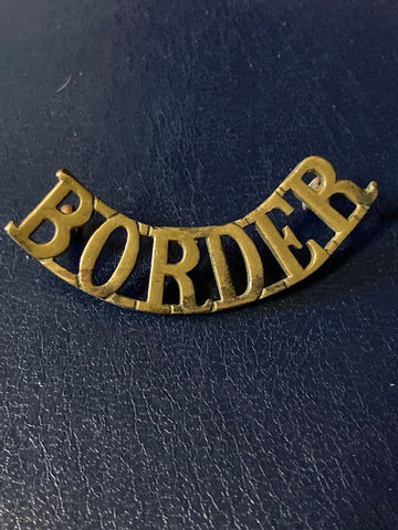 Border Regt Shoulder Title