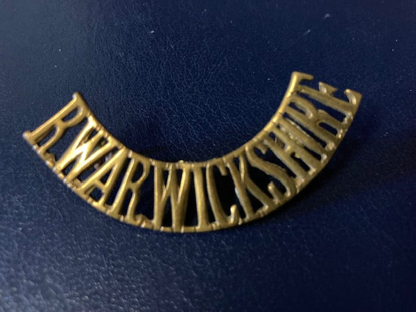 Royal Warwickshire Regt Shoulder Title