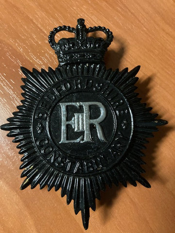 Bedfordshire Constabulary Helmet Plate