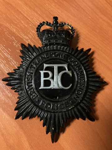 British Transport Commision Police Helmet Plate