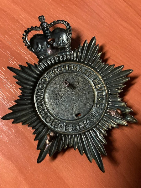 British Transport Commision Police Helmet Plate