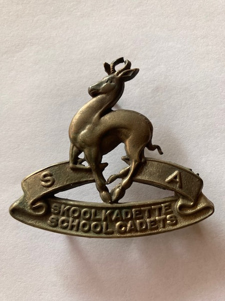 South Africa School Cadets Cap Badge