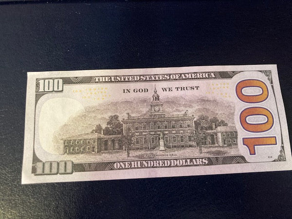 Trump 100 Dollar Note