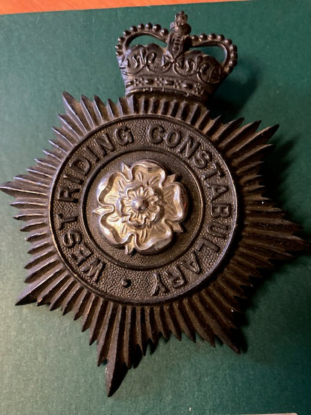 West Riding Constabulary Helmet Plate