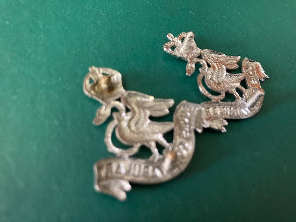 Buck's  Constabulary Collar Badge Pair