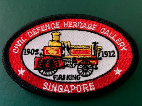 Singapore Civil Defence Gallery Patch