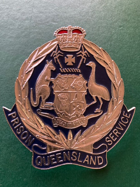 1980's - QLD Prison Service Cap Badge