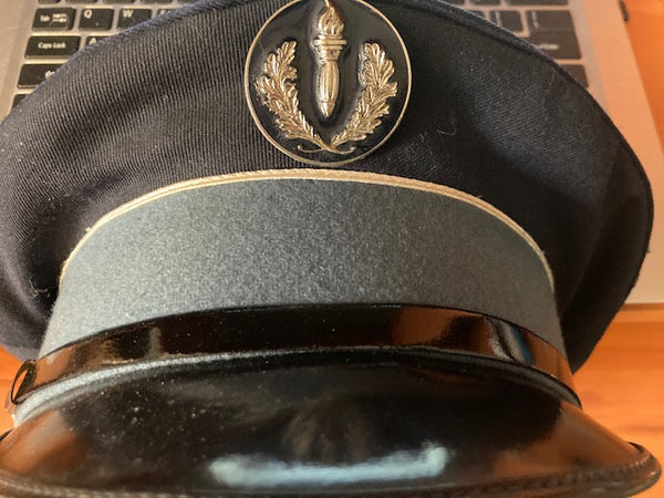 French National Police Peaked Cap