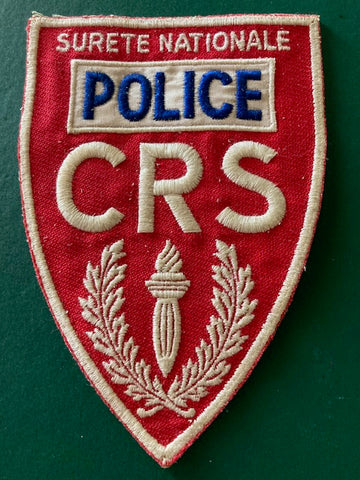 French Police Nationale Riot Corps Patch