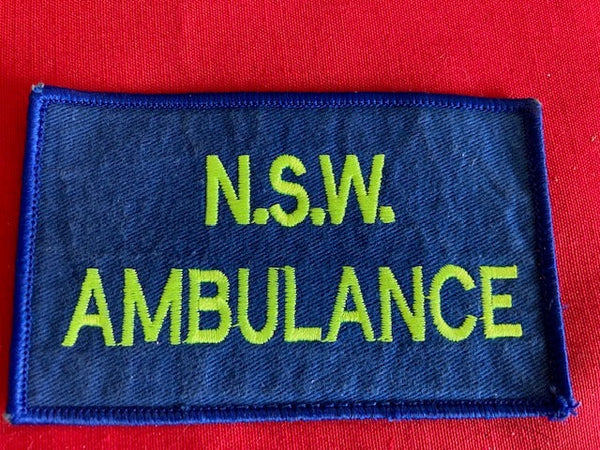 NSW Ambulance Patch