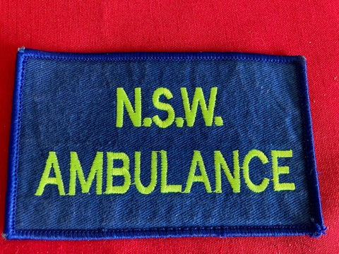 NSW Ambulance Patch