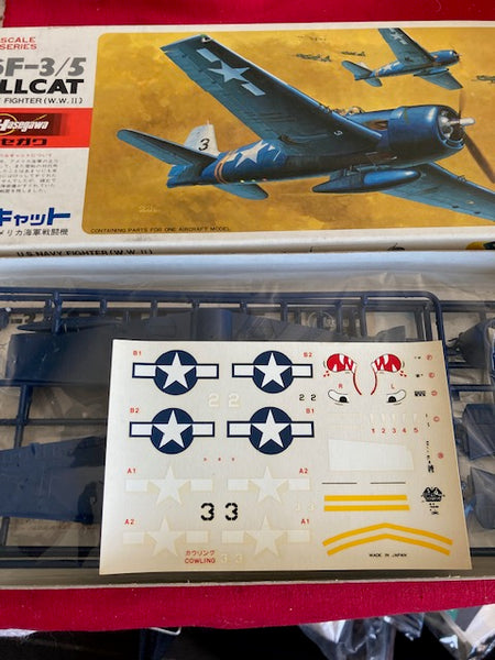 1:72 - US Navy Hellcat Model Kit