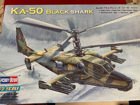 1:72 - KA-50 Black Shark Model Kit