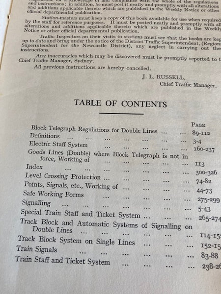 1967 - NSW Railways Regulations