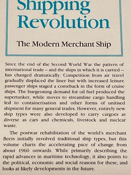 The Shipping Revolution - The Modern Merchant Ship