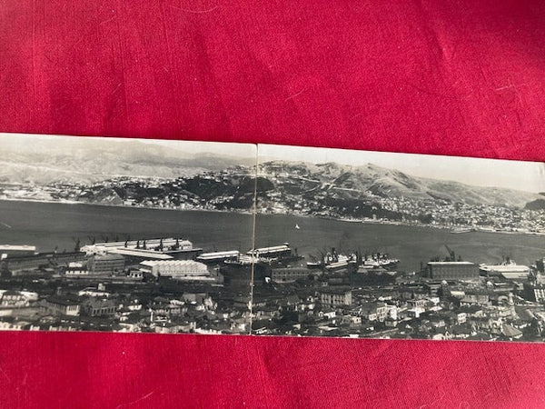 1931 - Six Card Panoramic View of Wellington NZ