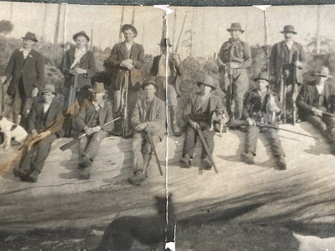 Early 1900 - Hunting Scene Near Melbourne