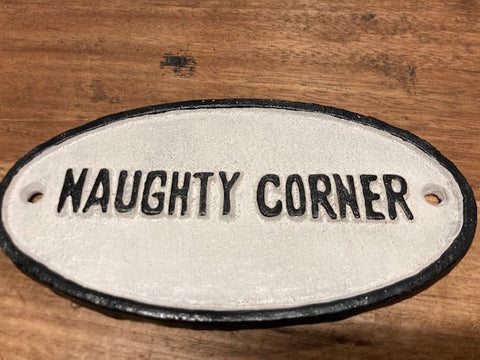 Naughty Corner Sign