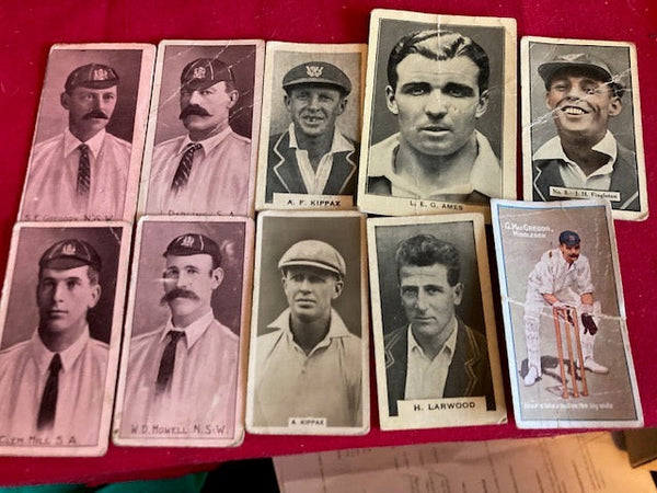 10 - Early Cricket Cards