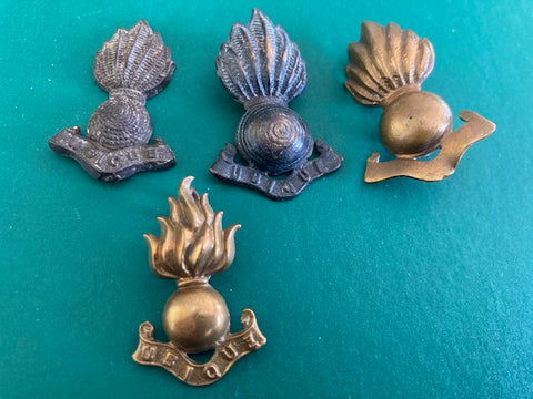 Assorted Artillery Collar Badges