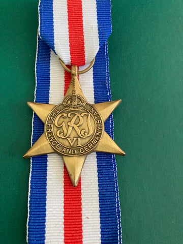 WW2 - France / Germany Replica Star Medal