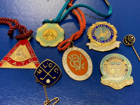Assorted Sport Club Badges