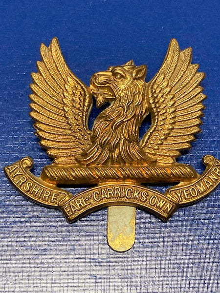 Ayrshire Yeomanry Cap Badge