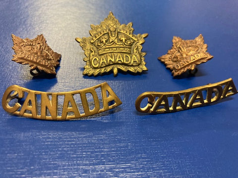 Canadian Badge Set