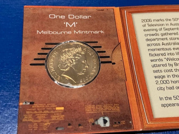 2006 - TV One Dollar , "M" MInt Mark