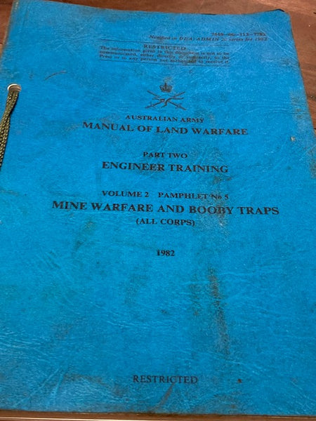 1982 - Mine Warfare and Booby Traps