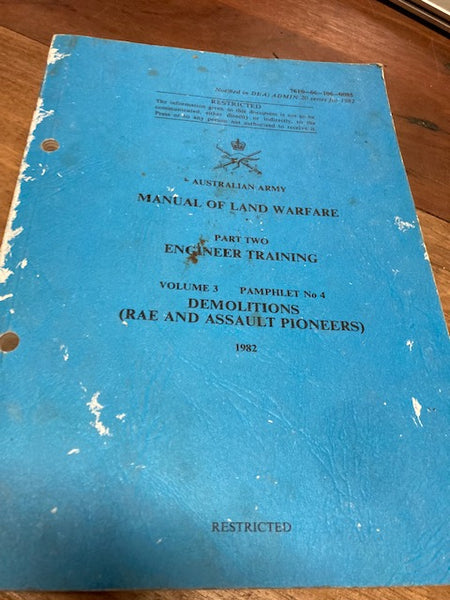 1982 - Demolitions Manual