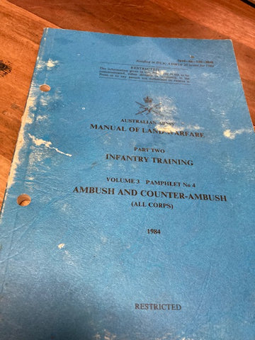 1984 - Ambush and Counter - Ambush Manual