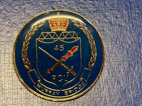 45 RCU  - Murray Bridge Cadets Cap Badge