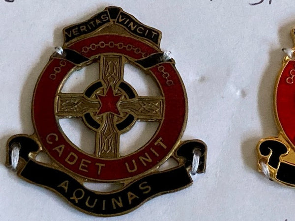 Aquinas College Cadet Unit Badges