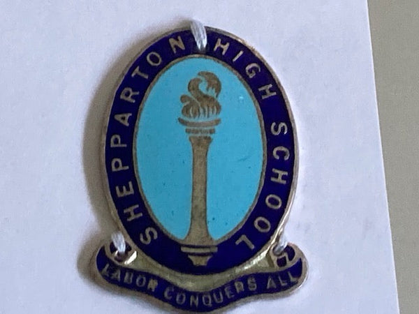 Shepparton High School Enamel Badge