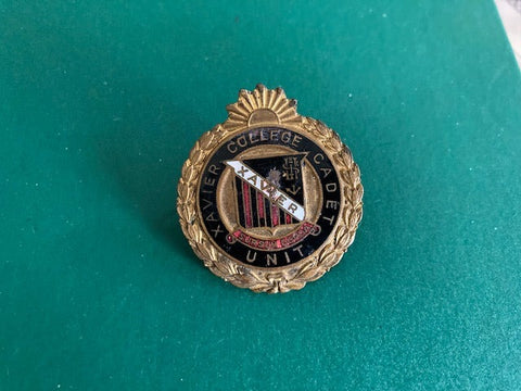 Xavier College  - Kew Cadet Unit Cap Badge