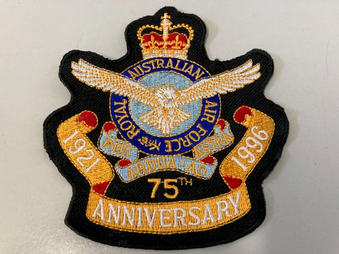 1996 - 75th Of The RAAF Patch