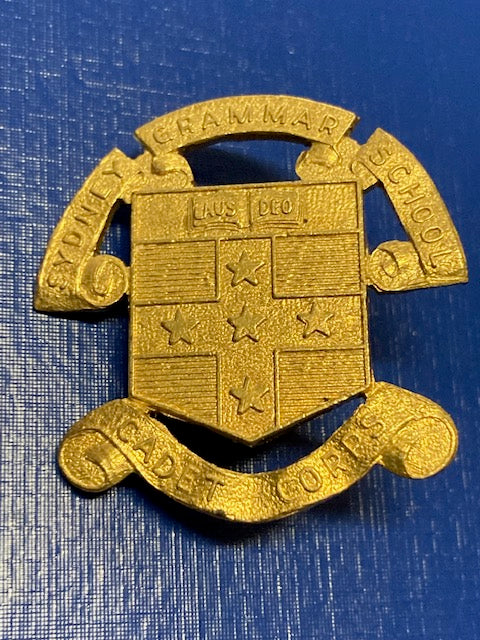 Sydney Grammar School Cadet Corps Badge | Rustys