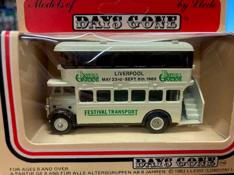 Lledo - Festival Transport Bus