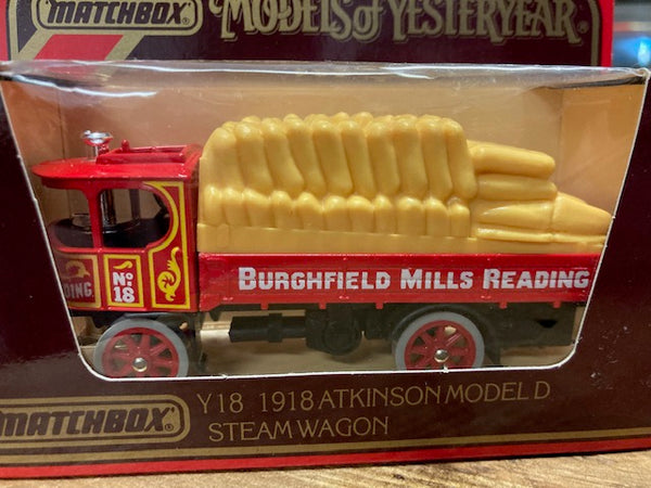 Matchbox - Y18 1918 Atkinson Steam Wagon