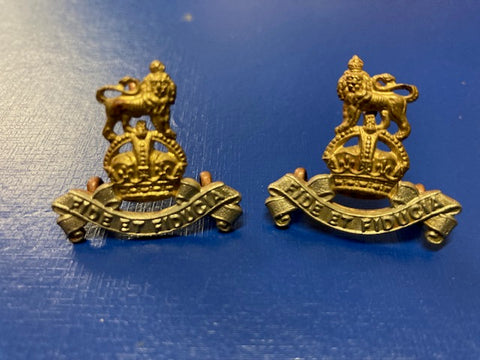 Royal Army Pay Corps Collar Pair