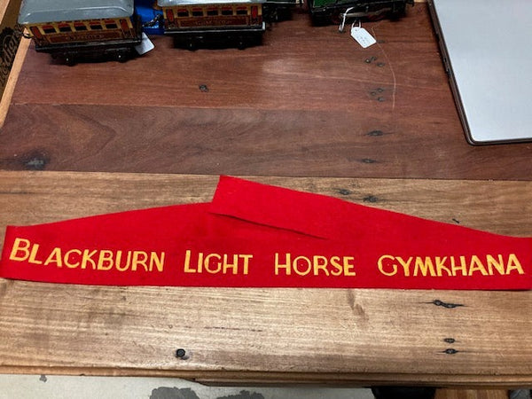 1948 - Blackburn Light Horse Gymkhana Sash