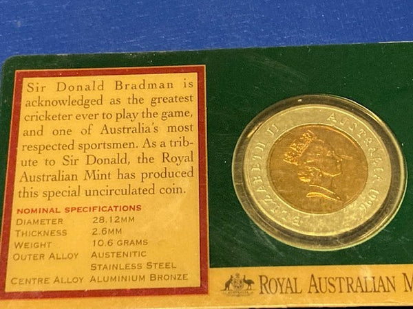 1996 - Five Dollar Bradman Coin