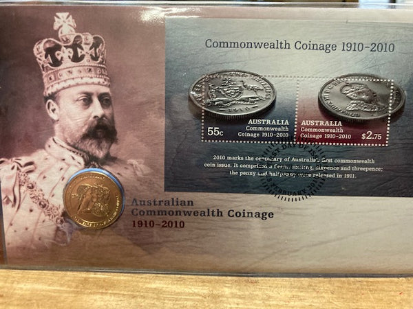 1910 - 2010 -Commonwealth Coinage PNC
