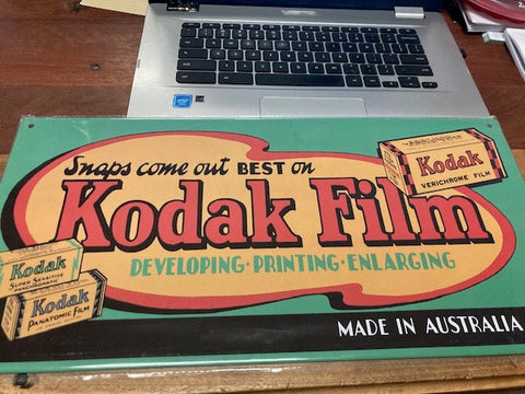 Tin Kodak Sign